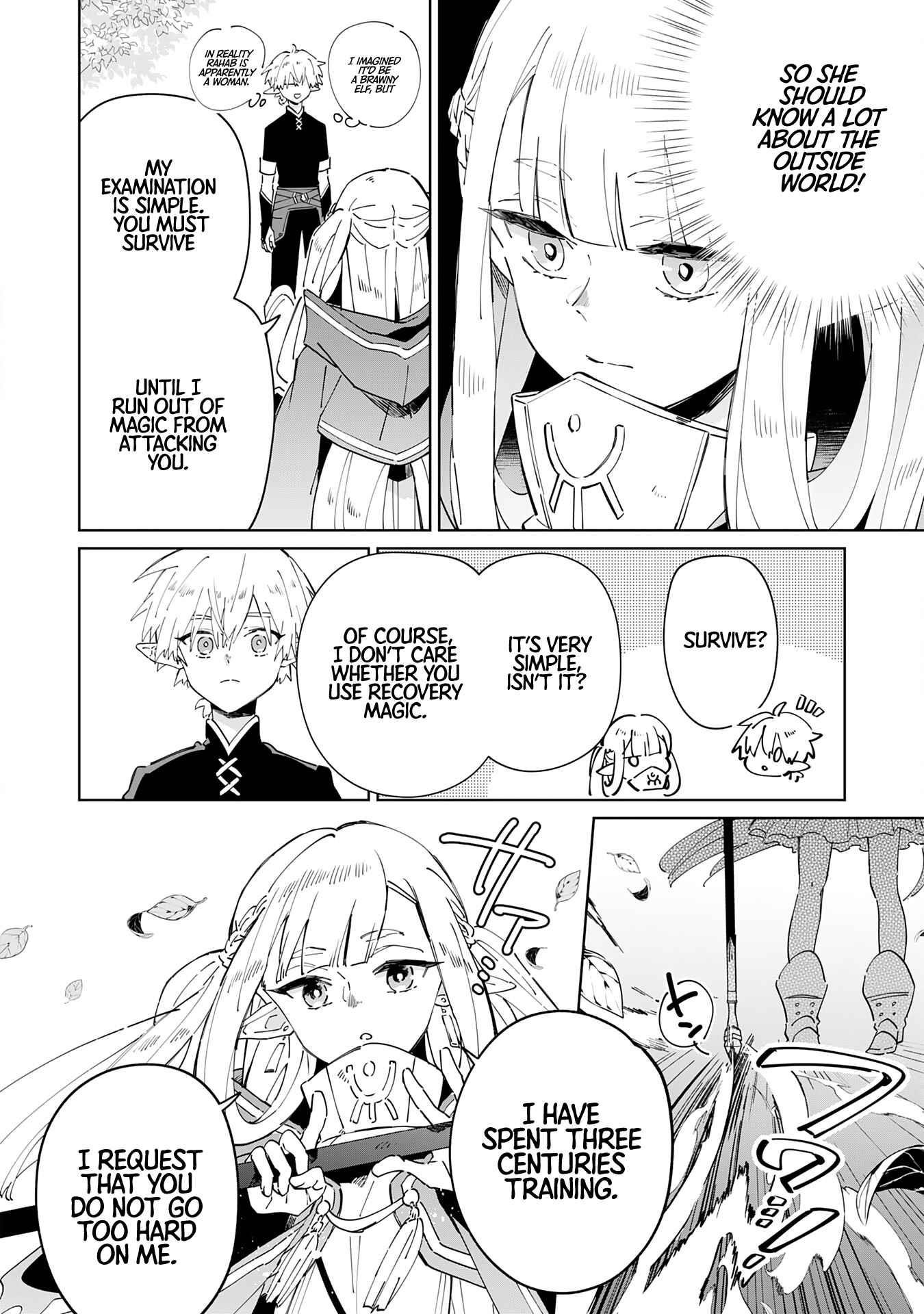 The Reincarnated Elf Left on a Journey to Master His Magic and With His Extra Lifespan Became a Living Legend Chapter 3 - Page 6 in English