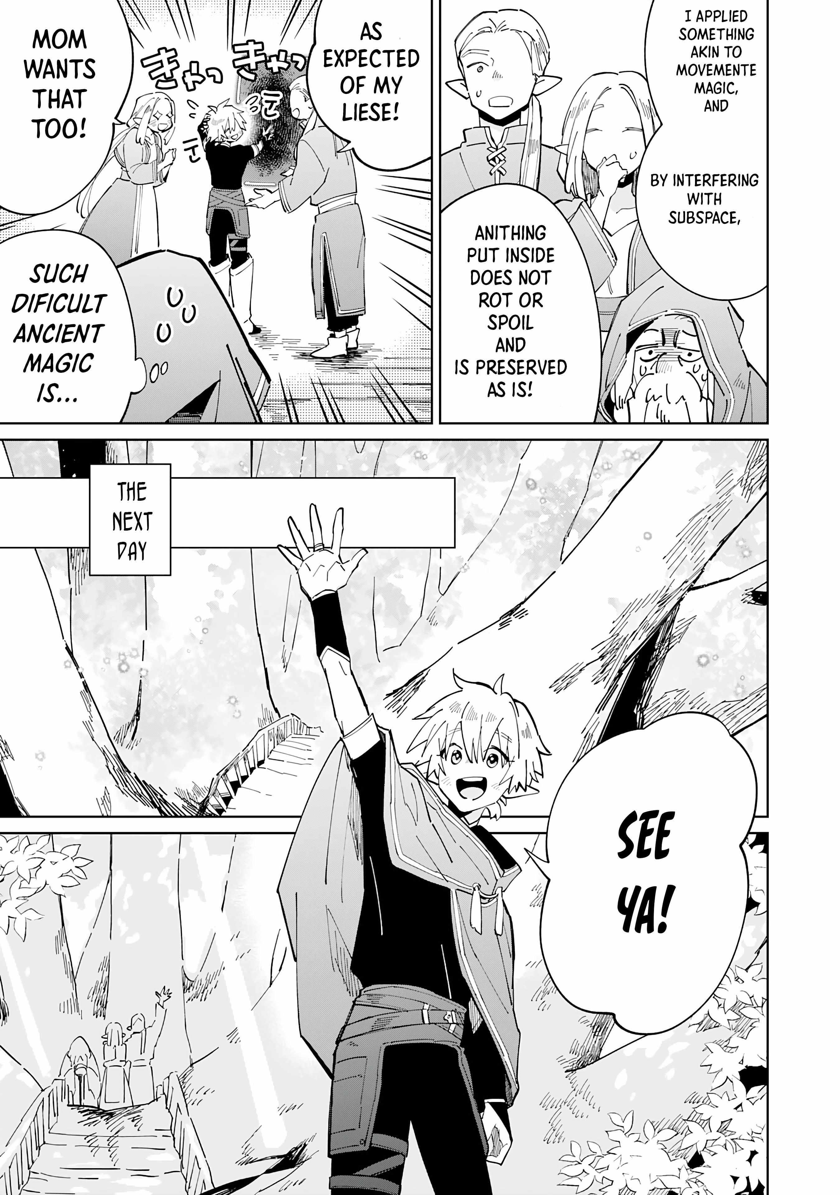 The Reincarnated Elf Left on a Journey to Master His Magic and With His Extra Lifespan Became a Living Legend Chapter 4 - Page 10 in English