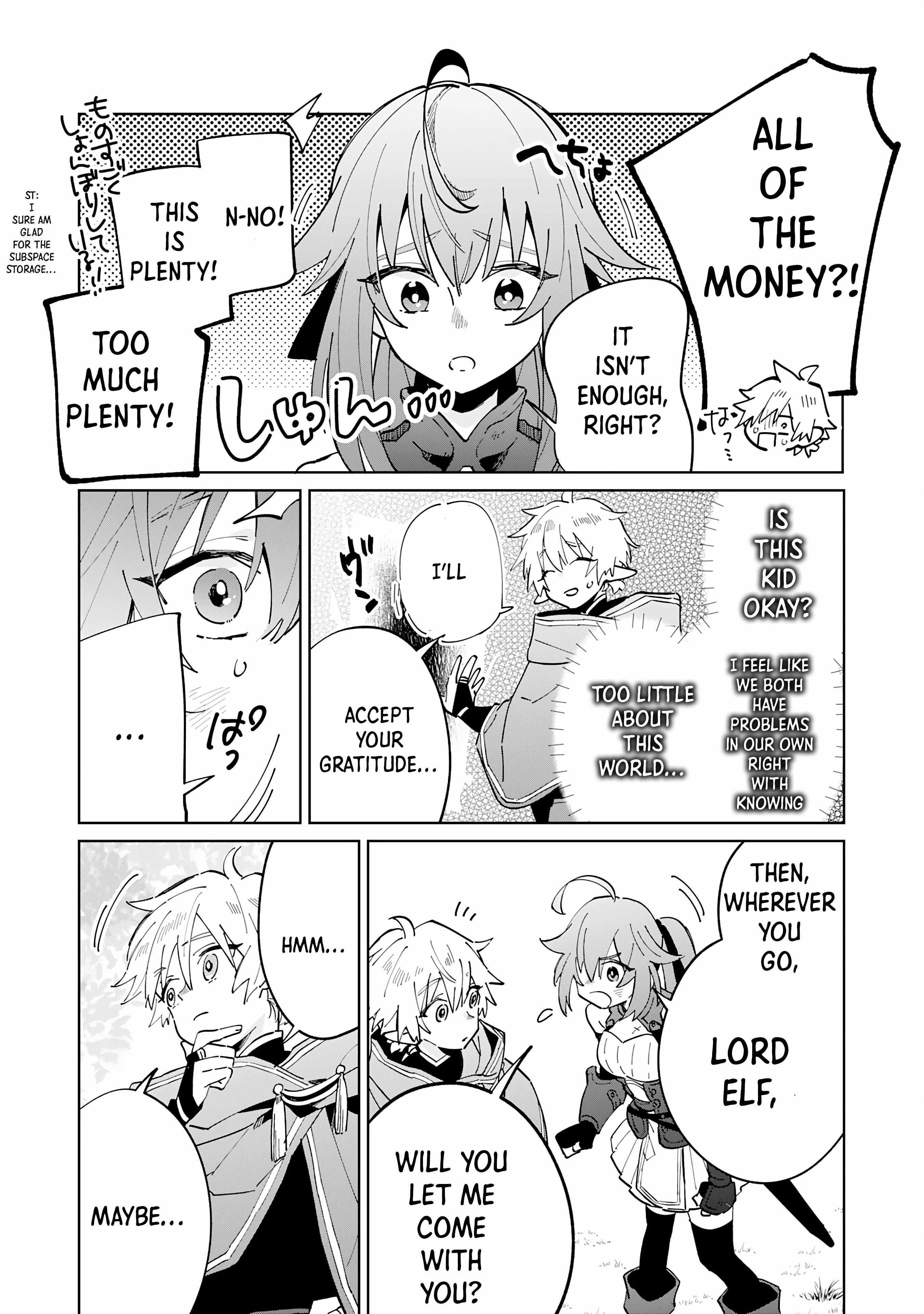 The Reincarnated Elf Left on a Journey to Master His Magic and With His Extra Lifespan Became a Living Legend Chapter 4 - Page 20 in English
