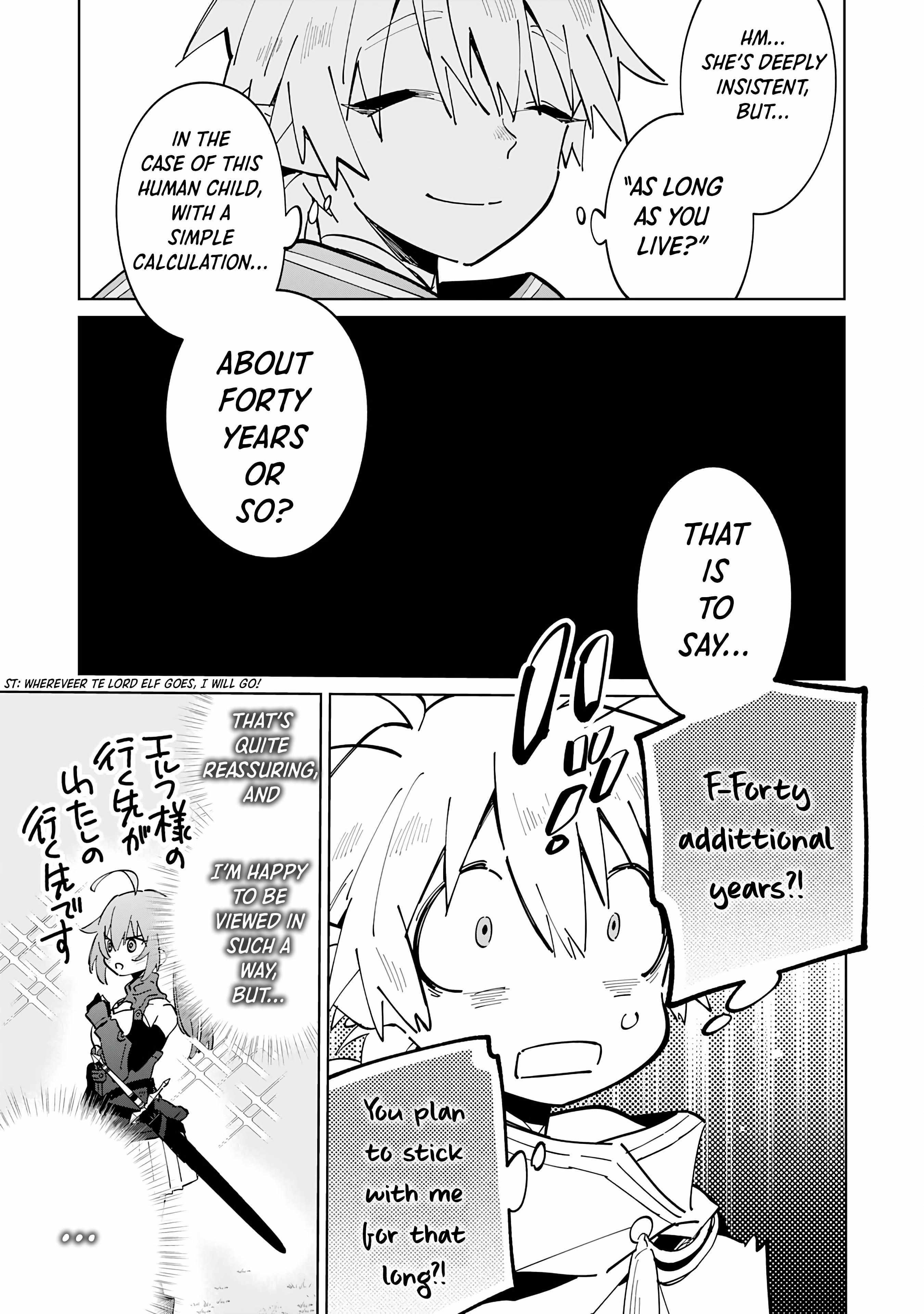 The Reincarnated Elf Left on a Journey to Master His Magic and With His Extra Lifespan Became a Living Legend Chapter 4 - Page 23 in English