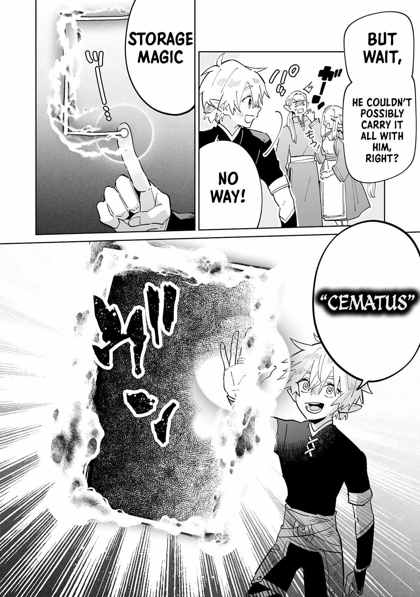 The Reincarnated Elf Left on a Journey to Master His Magic and With His Extra Lifespan Became a Living Legend Chapter 4 - Page 9 in English