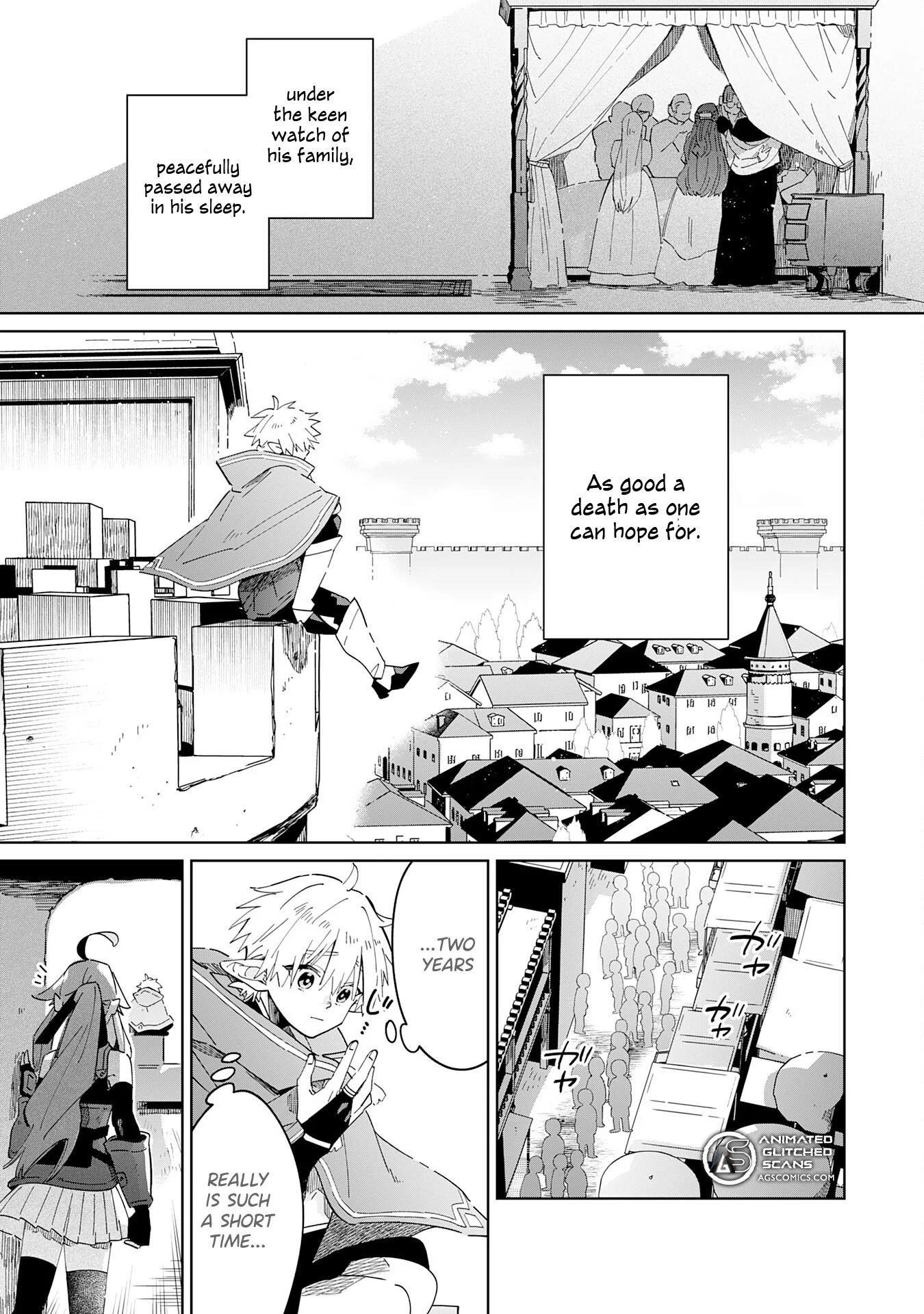 The Reincarnated Elf Left on a Journey to Master His Magic and With His Extra Lifespan Became a Living Legend Chapter 8 - Page 17 in English