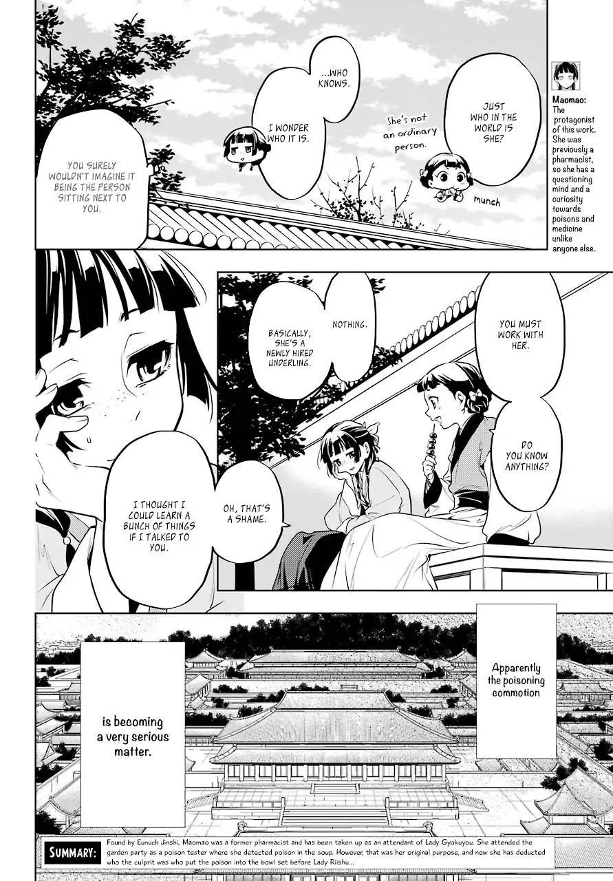 Kusuriya no Hitorigoto Chapter 10 - Page 4 in English