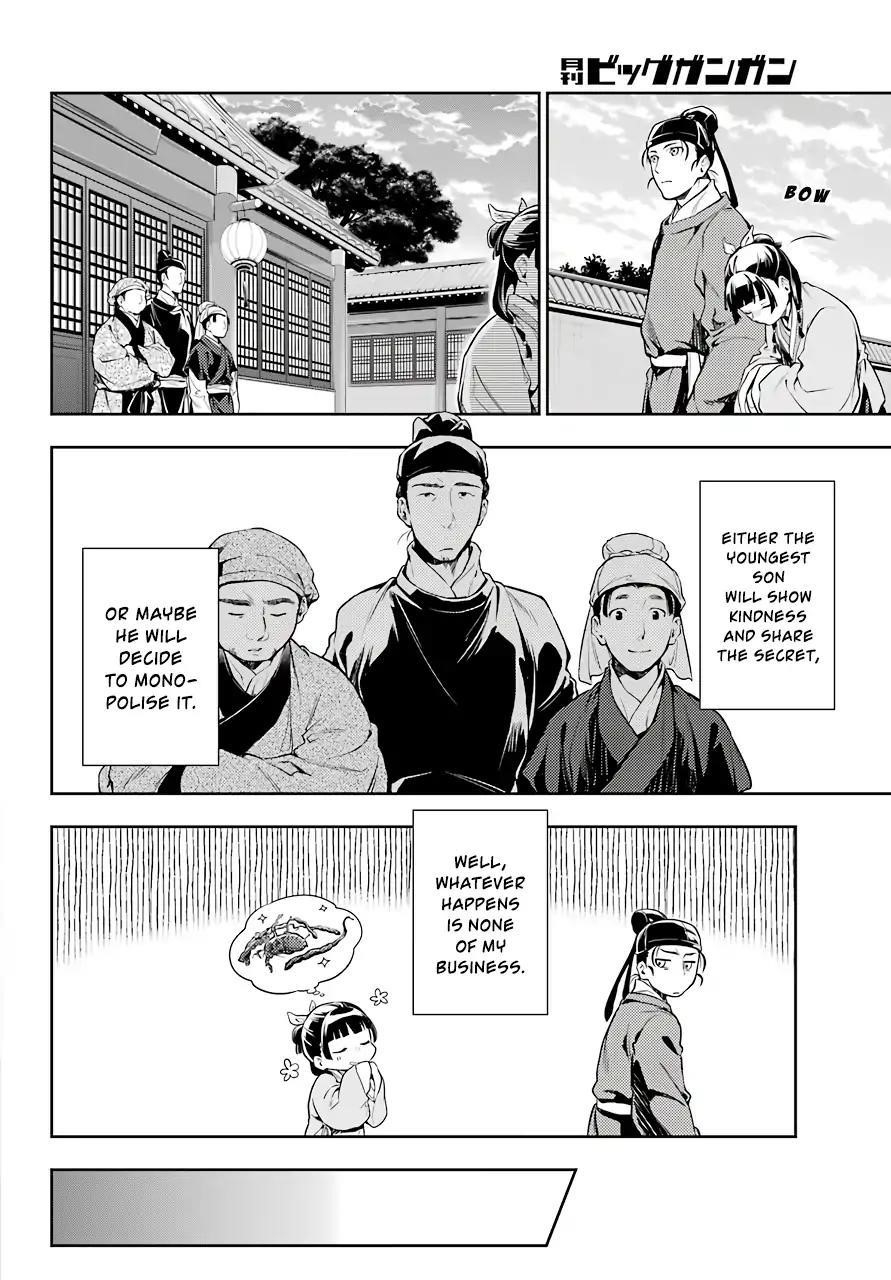 Kusuriya no Hitorigoto Chapter 26 - Page 36 in English