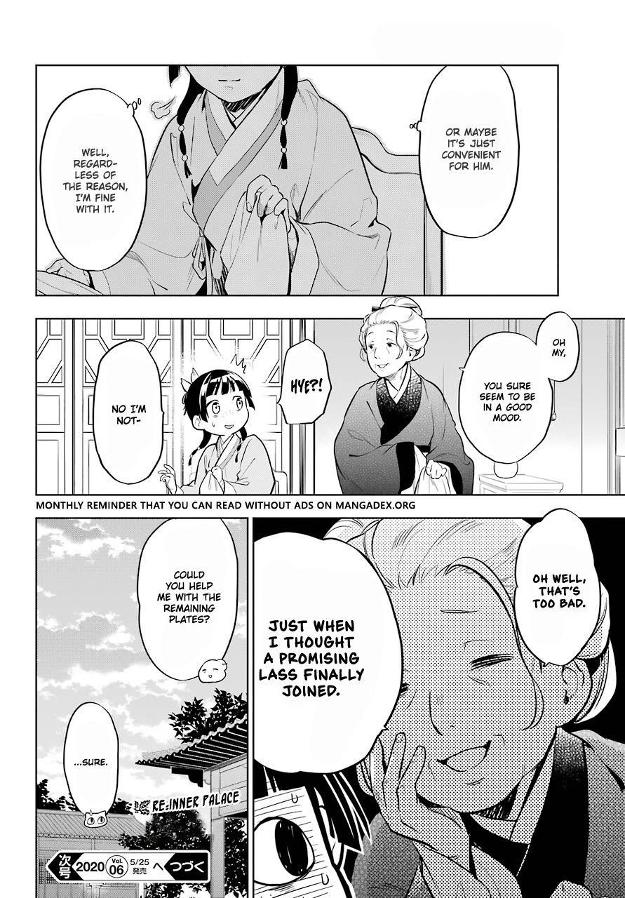 Kusuriya no Hitorigoto Chapter 34 - Page 24 in English