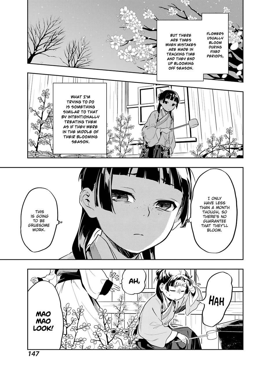 Kusuriya no Hitorigoto Chapter 36.1 - Page 17 in English