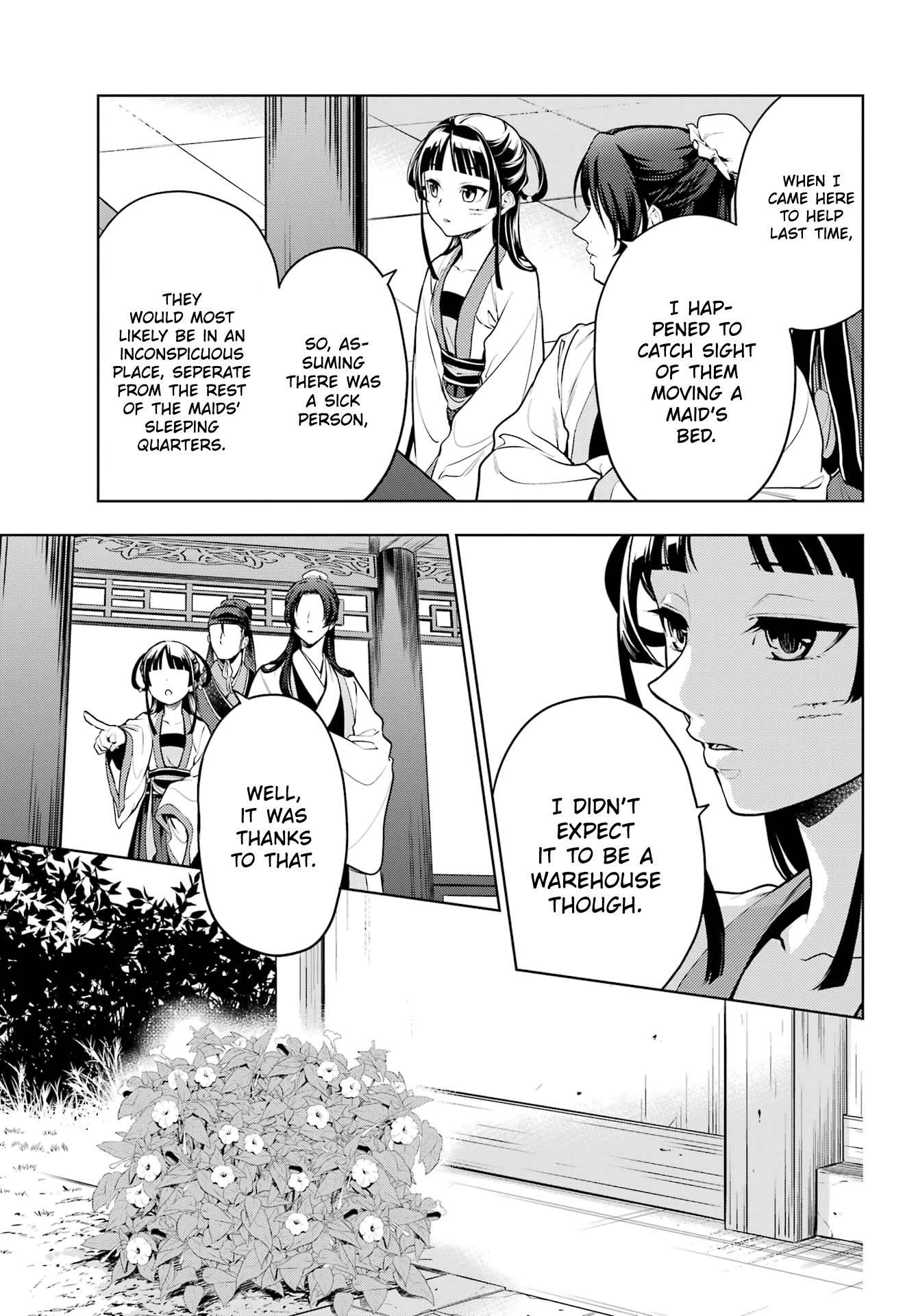 Kusuriya no Hitorigoto Chapter 52.2 - Page 12 in English