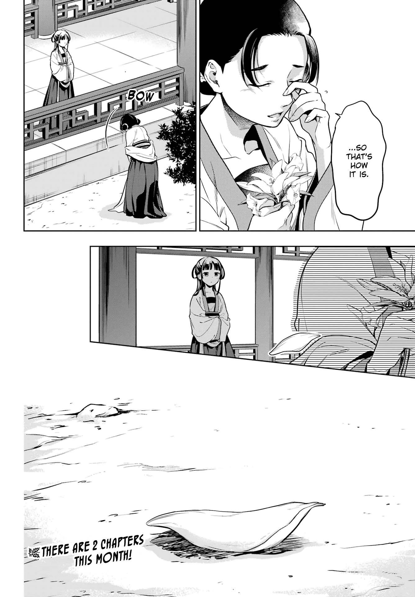 Kusuriya no Hitorigoto Chapter 52.2 - Page 17 in English