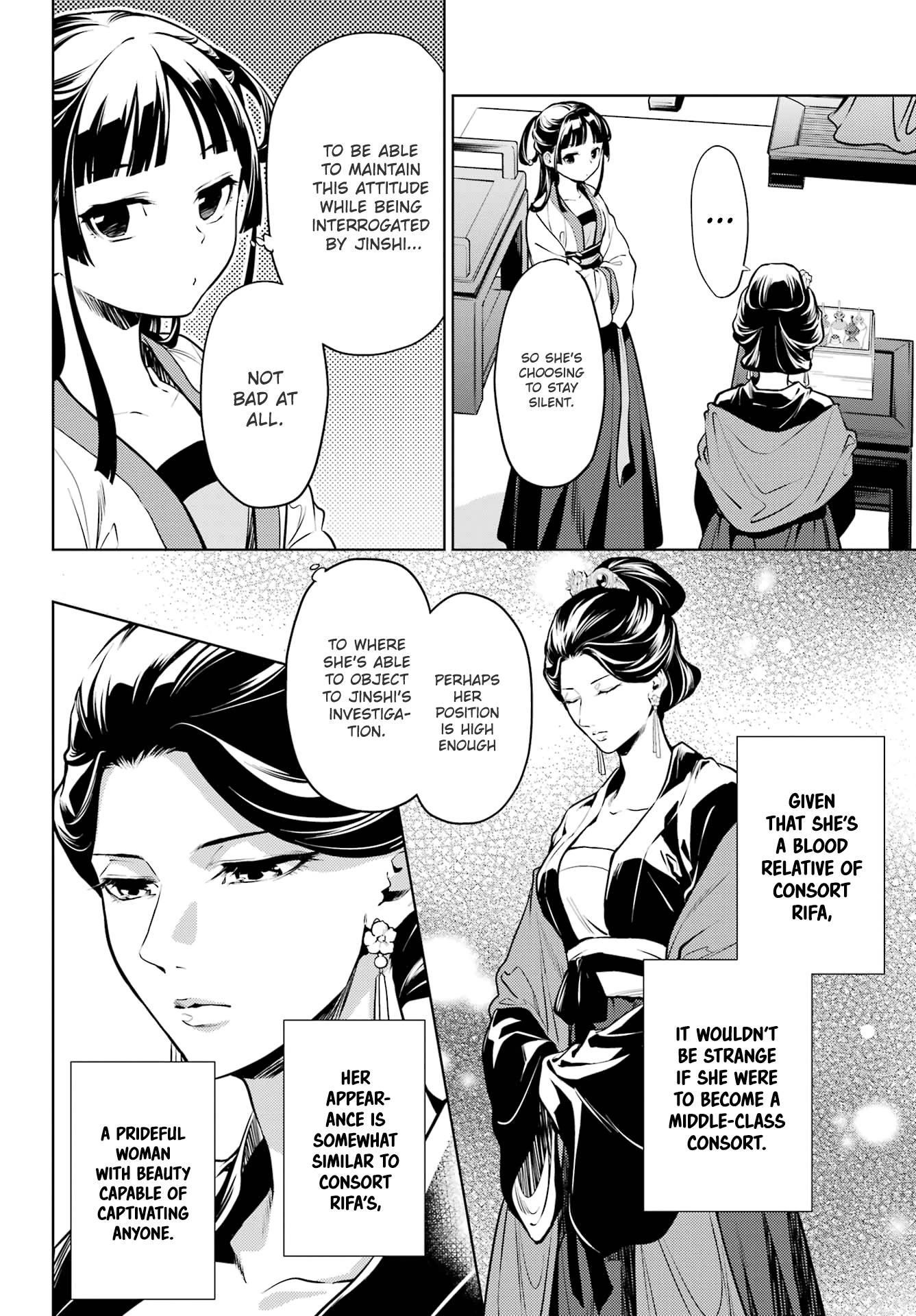 Kusuriya no Hitorigoto Chapter 52 - Page 4 in English