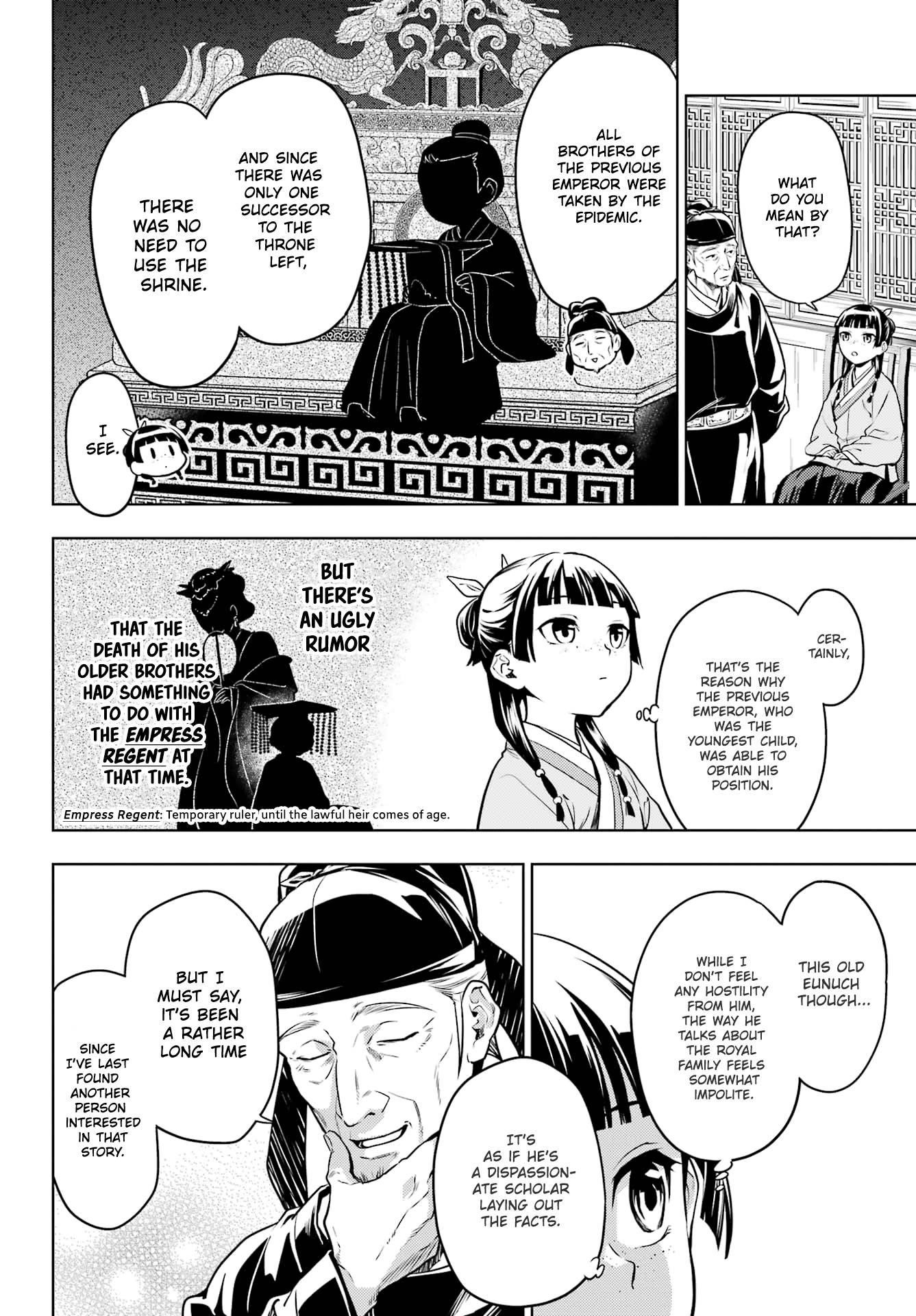 Kusuriya no Hitorigoto Chapter 53.1 - Page 10 in English