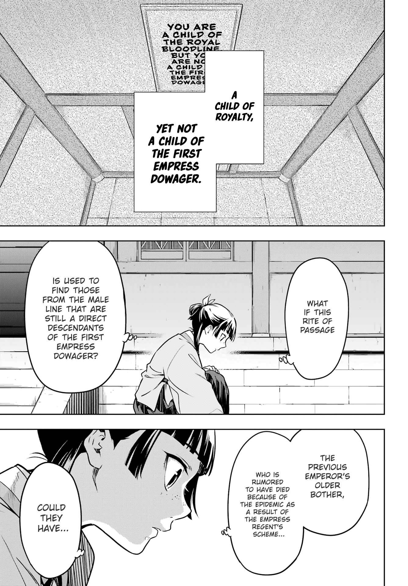 Kusuriya no Hitorigoto Chapter 53.1 - Page 27 in English