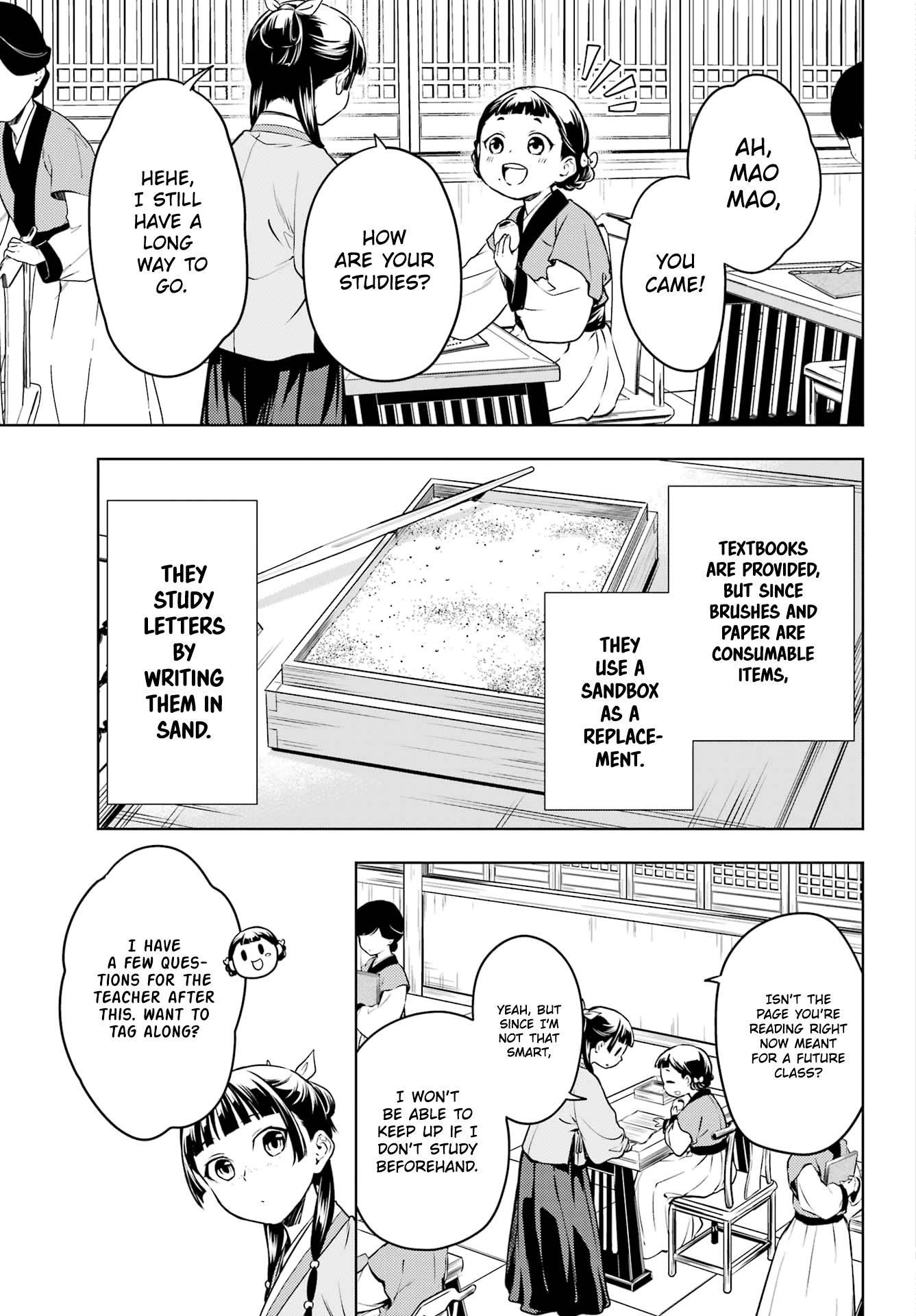 Kusuriya no Hitorigoto Chapter 53.1 - Page 5 in English