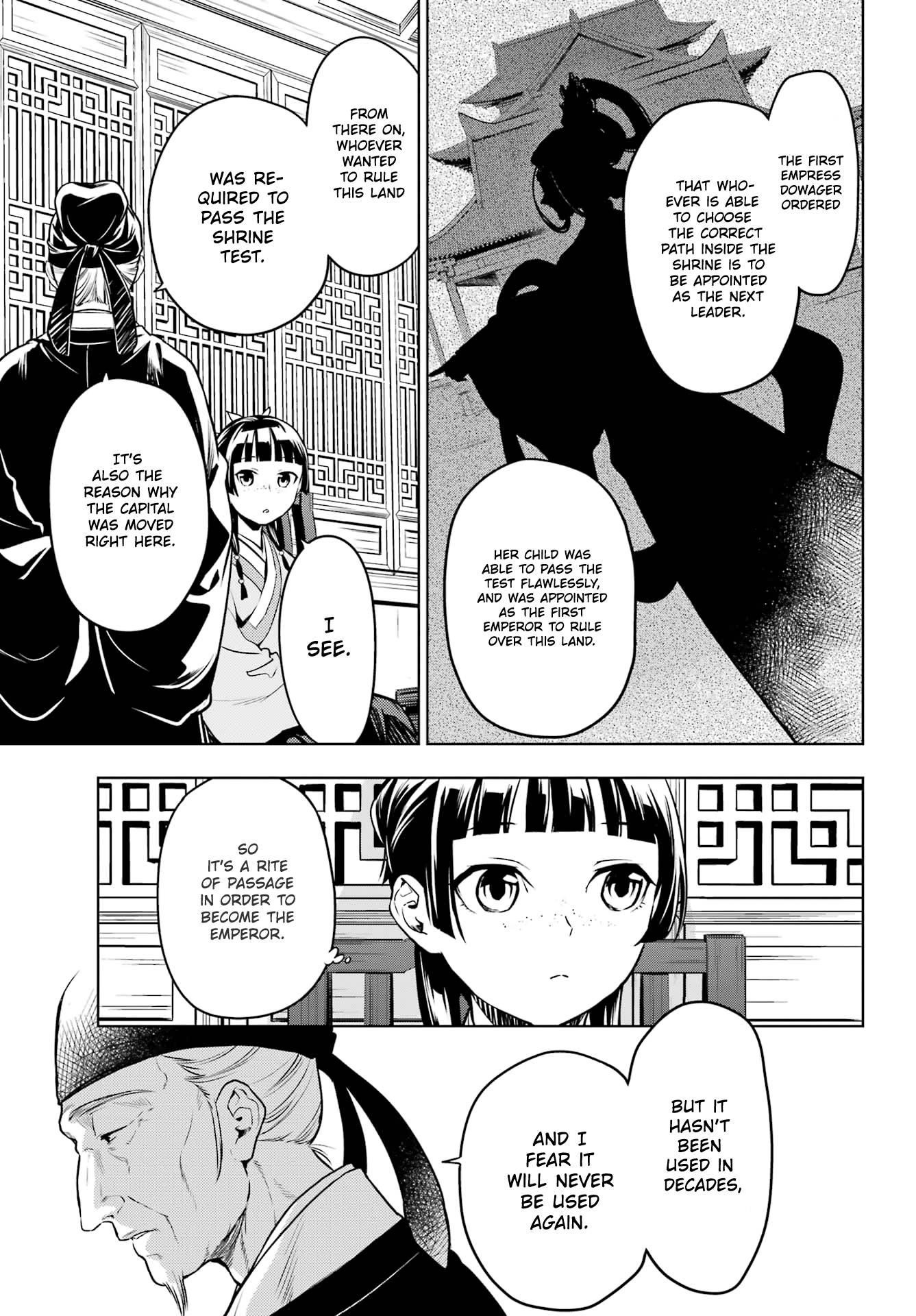 Kusuriya no Hitorigoto Chapter 53.1 - Page 9 in English