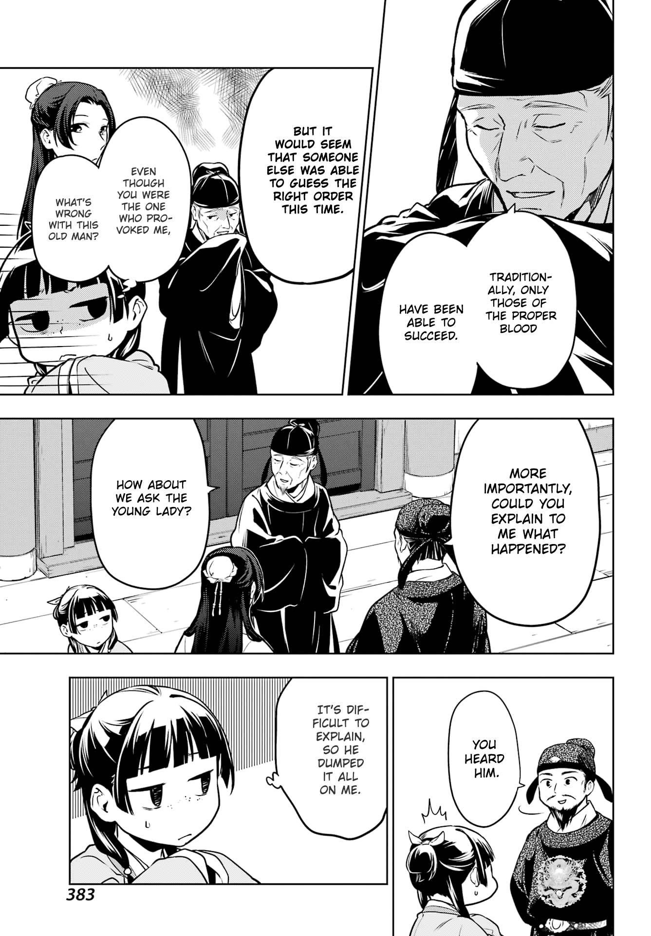 Kusuriya no Hitorigoto Chapter 53.2 - Page 12 in English