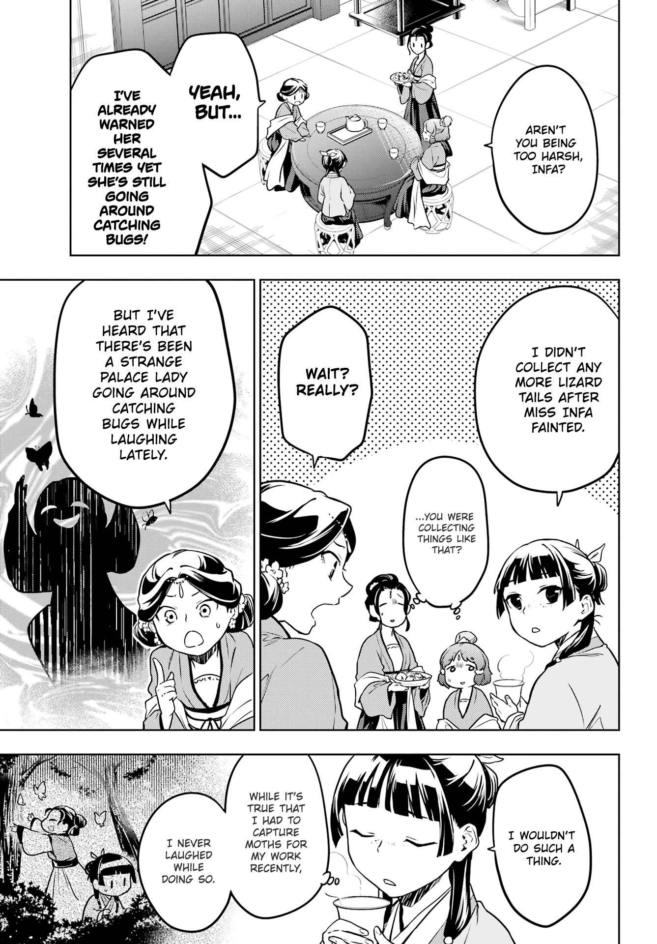 Kusuriya no Hitorigoto Chapter 55.1 - Page 17 in English