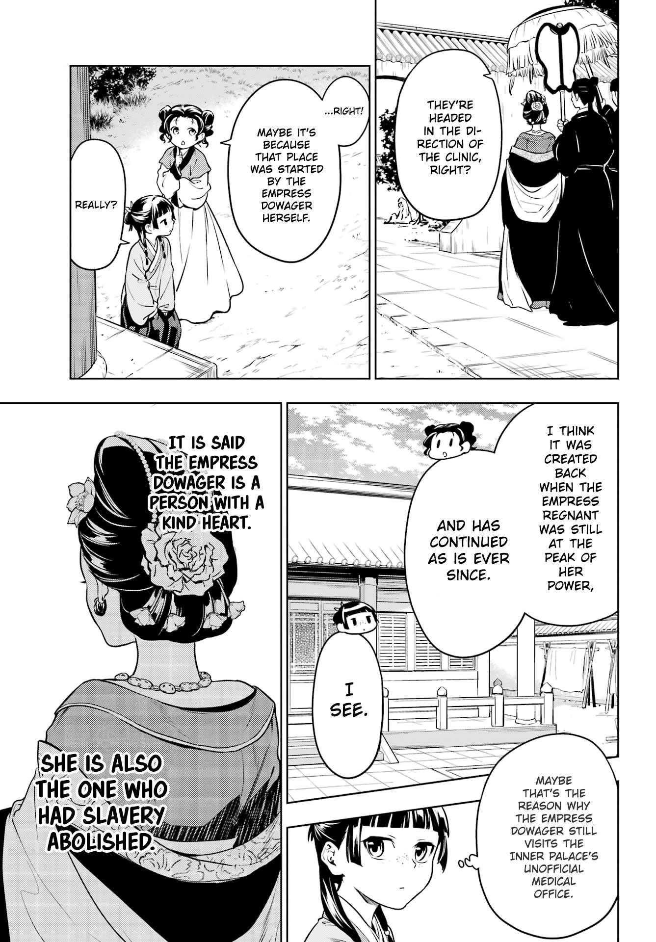 Kusuriya no Hitorigoto Chapter 55.2 - Page 7 in English