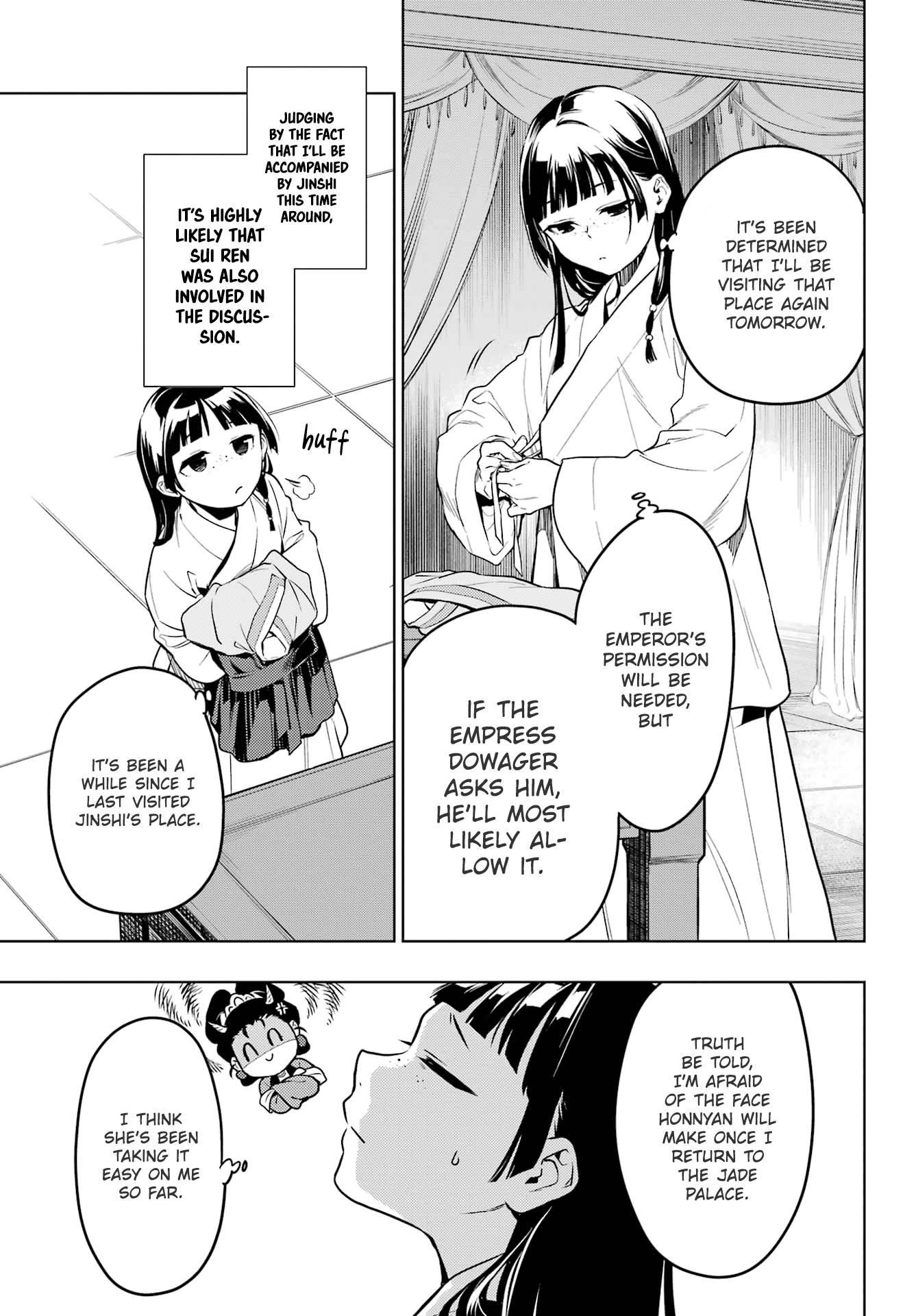Kusuriya no Hitorigoto Chapter 56 - Page 12 in English