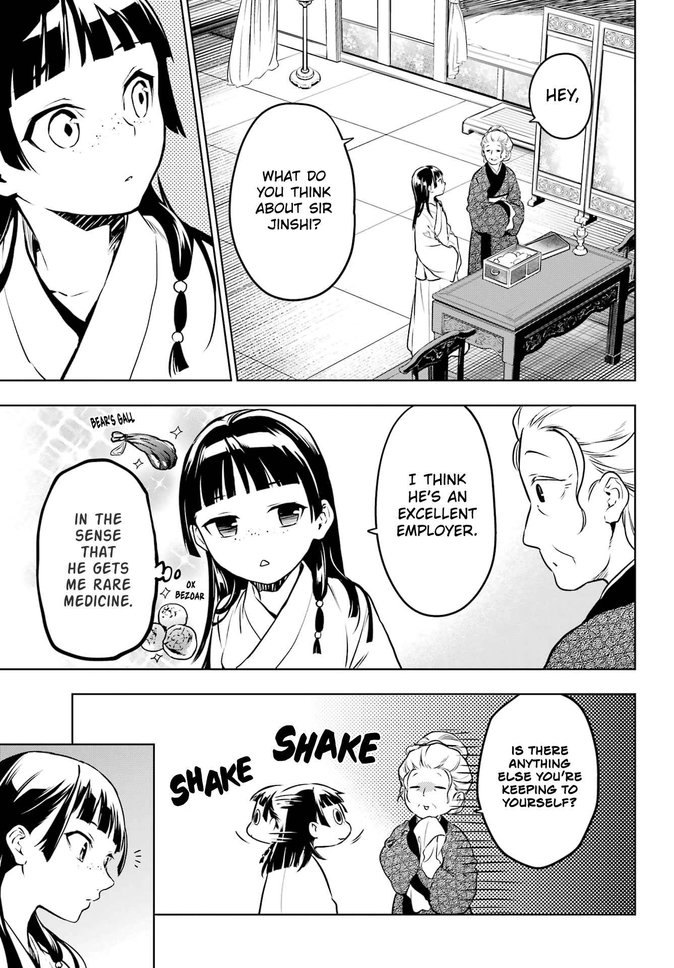 Kusuriya no Hitorigoto Chapter 56 - Page 20 in English