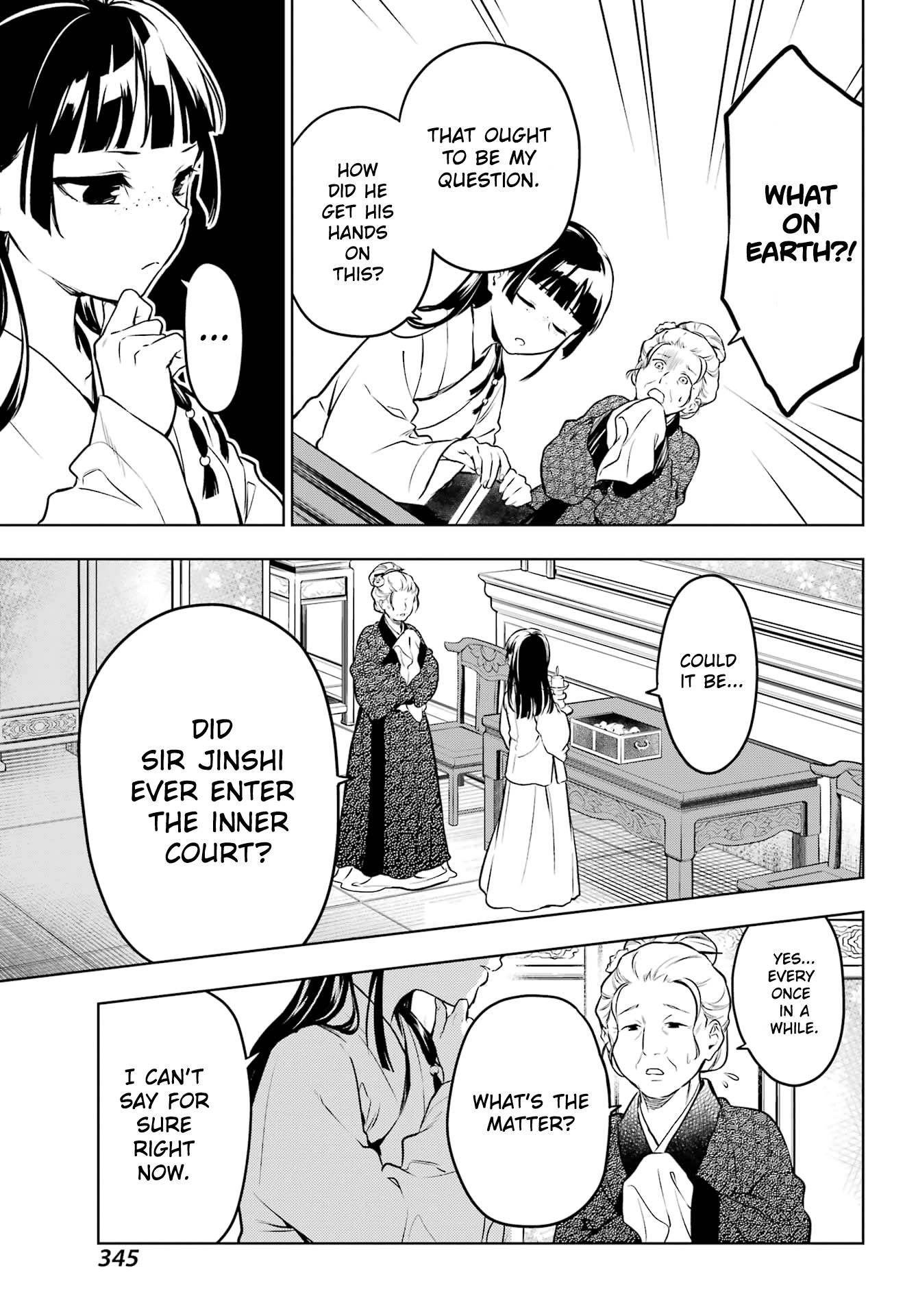 Kusuriya no Hitorigoto Chapter 56 - Page 24 in English