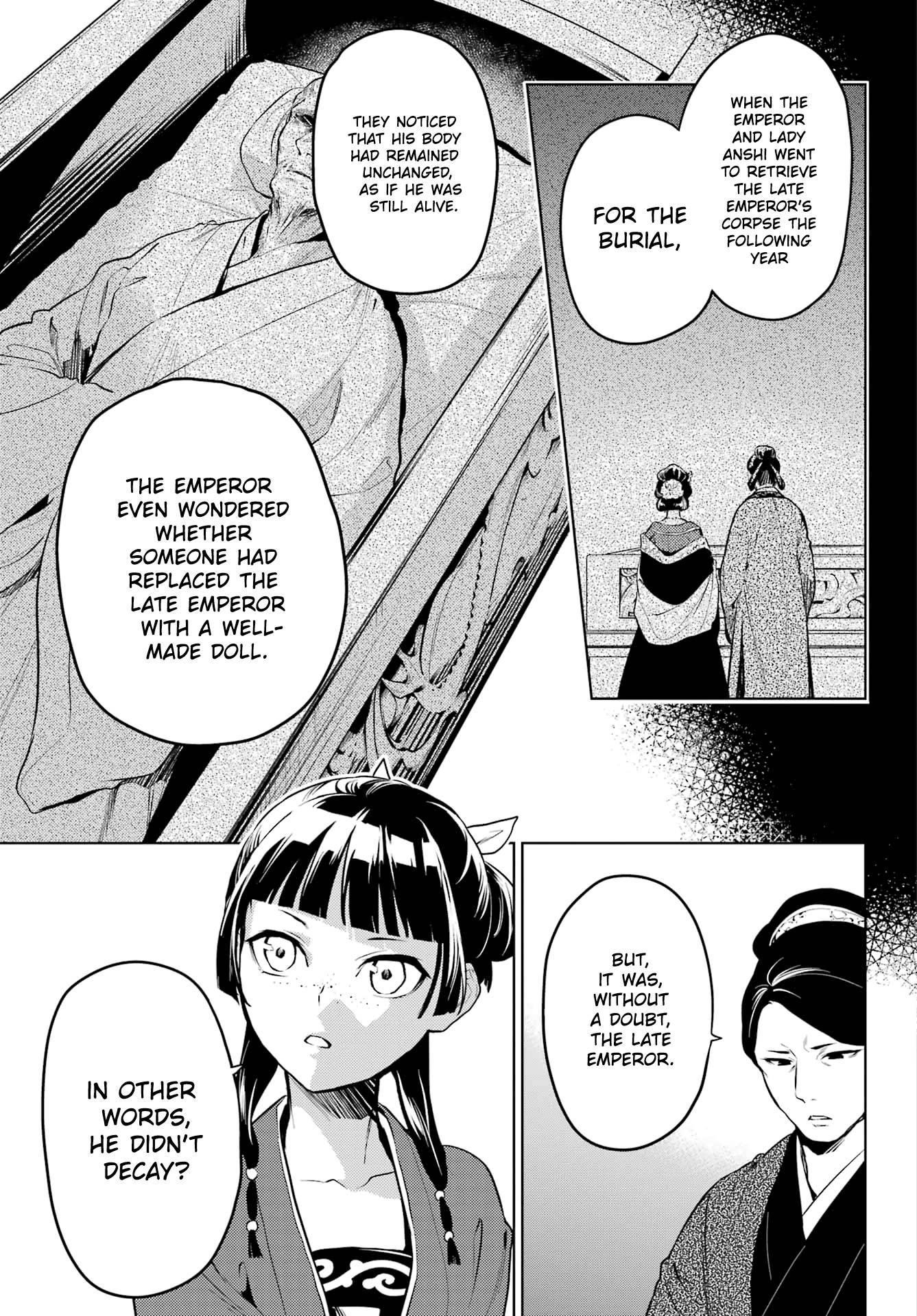 Kusuriya no Hitorigoto Chapter 56 - Page 8 in English