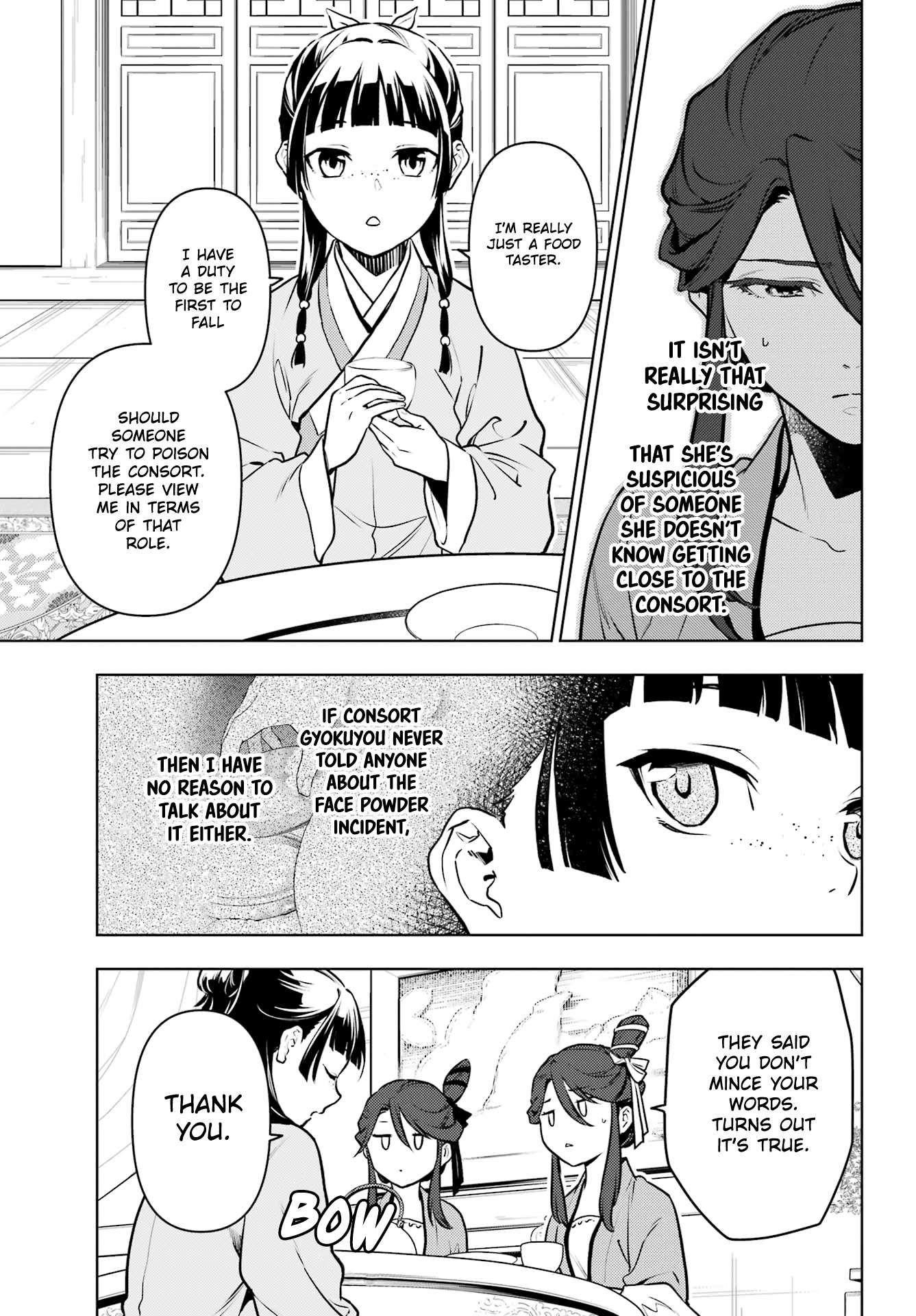 Kusuriya no Hitorigoto Chapter 66 - Page 5 in English