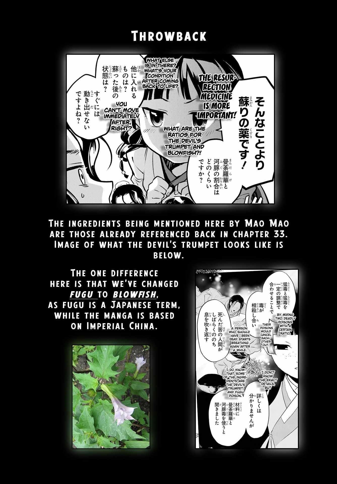 Kusuriya no Hitorigoto Chapter 76.2 - Page 34 in English