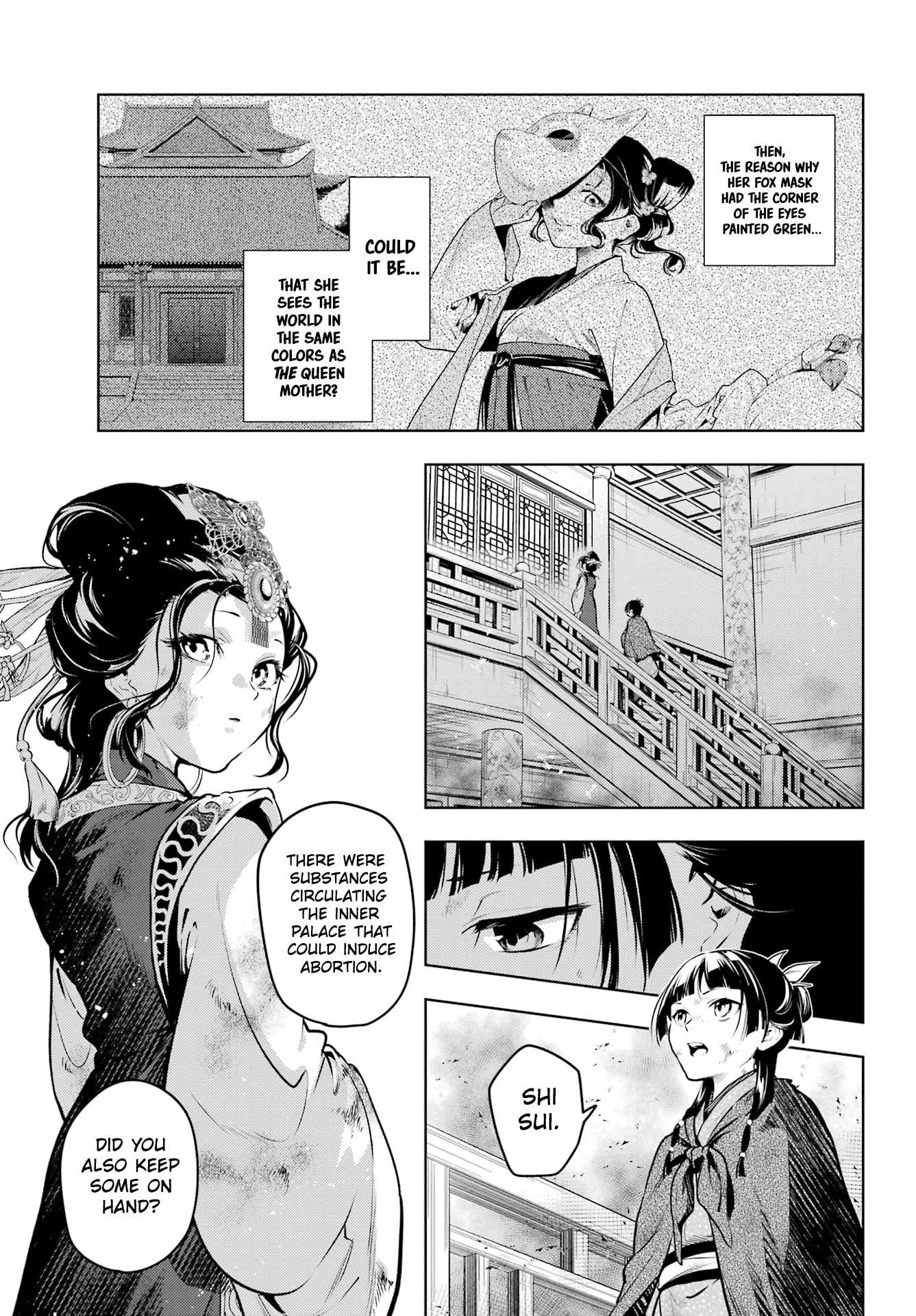 Kusuriya no Hitorigoto Chapter 80.2 - Page 9 in English