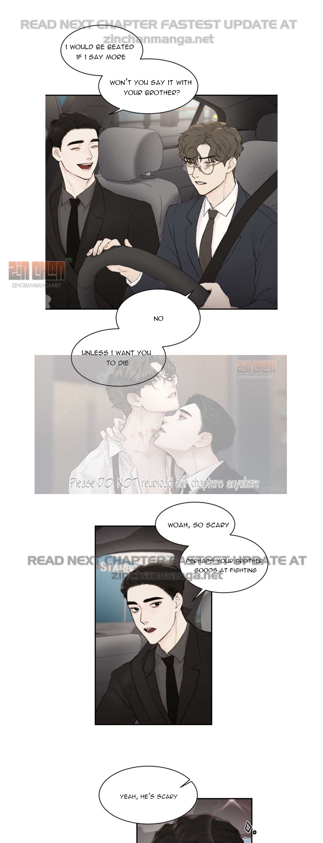 Speak Of The Devil Chapter 14.1 - Page 10 in English