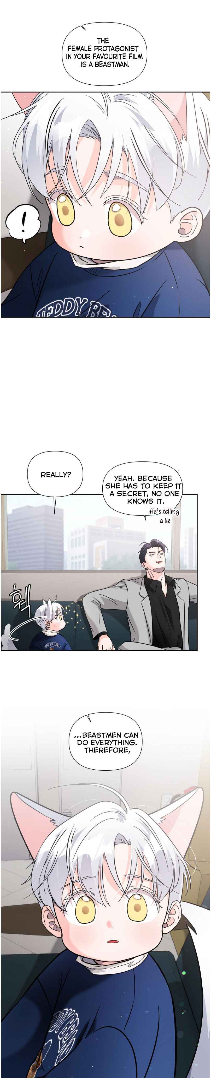 Lovely wolf Chapter 17.5 - Page 8 in English