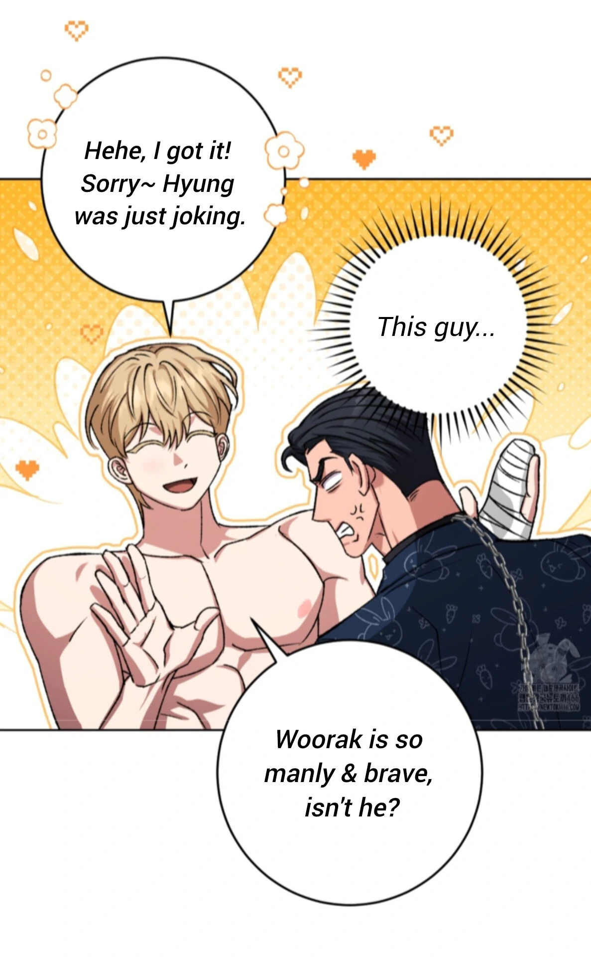 Baby’s so scary Chapter 12 - Page 62 in English