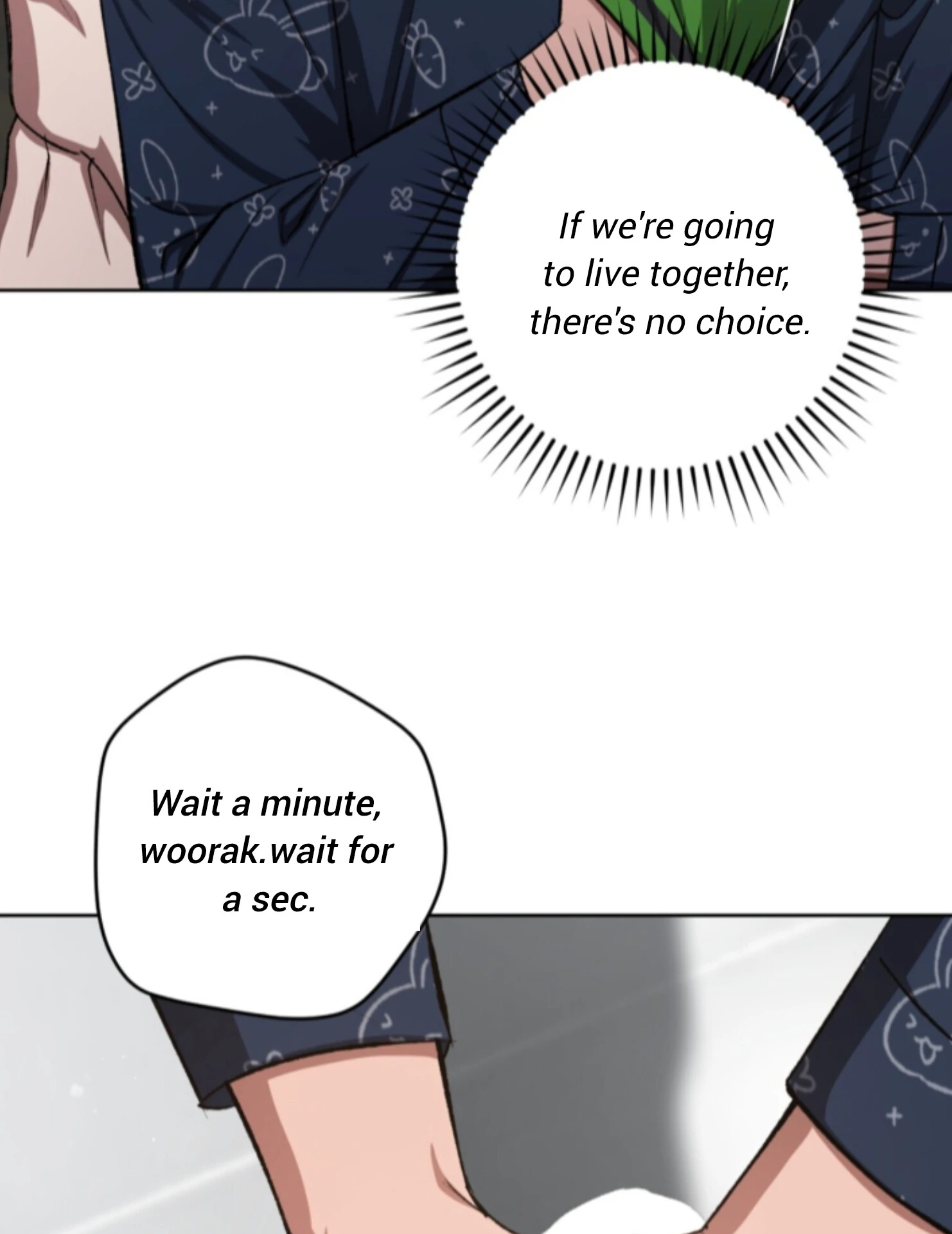 Baby’s so scary Chapter 12 - Page 71 in English