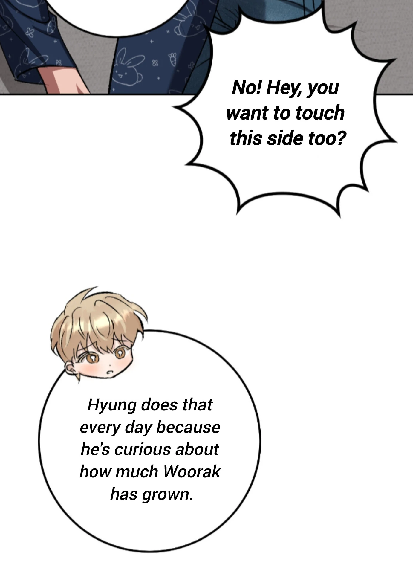 Baby’s so scary Chapter 13 - Page 67 in English