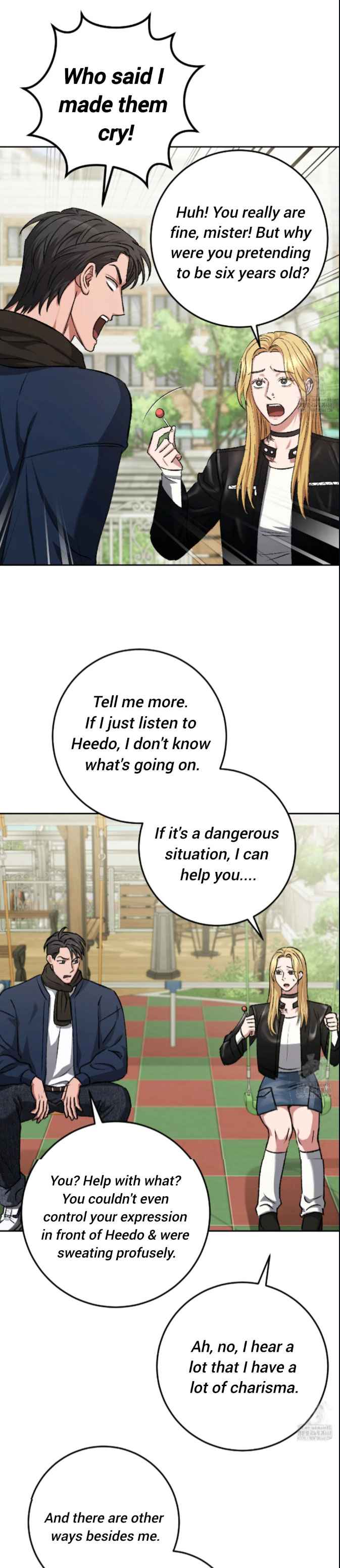 Baby’s so scary Chapter 17 - Page 23 in English