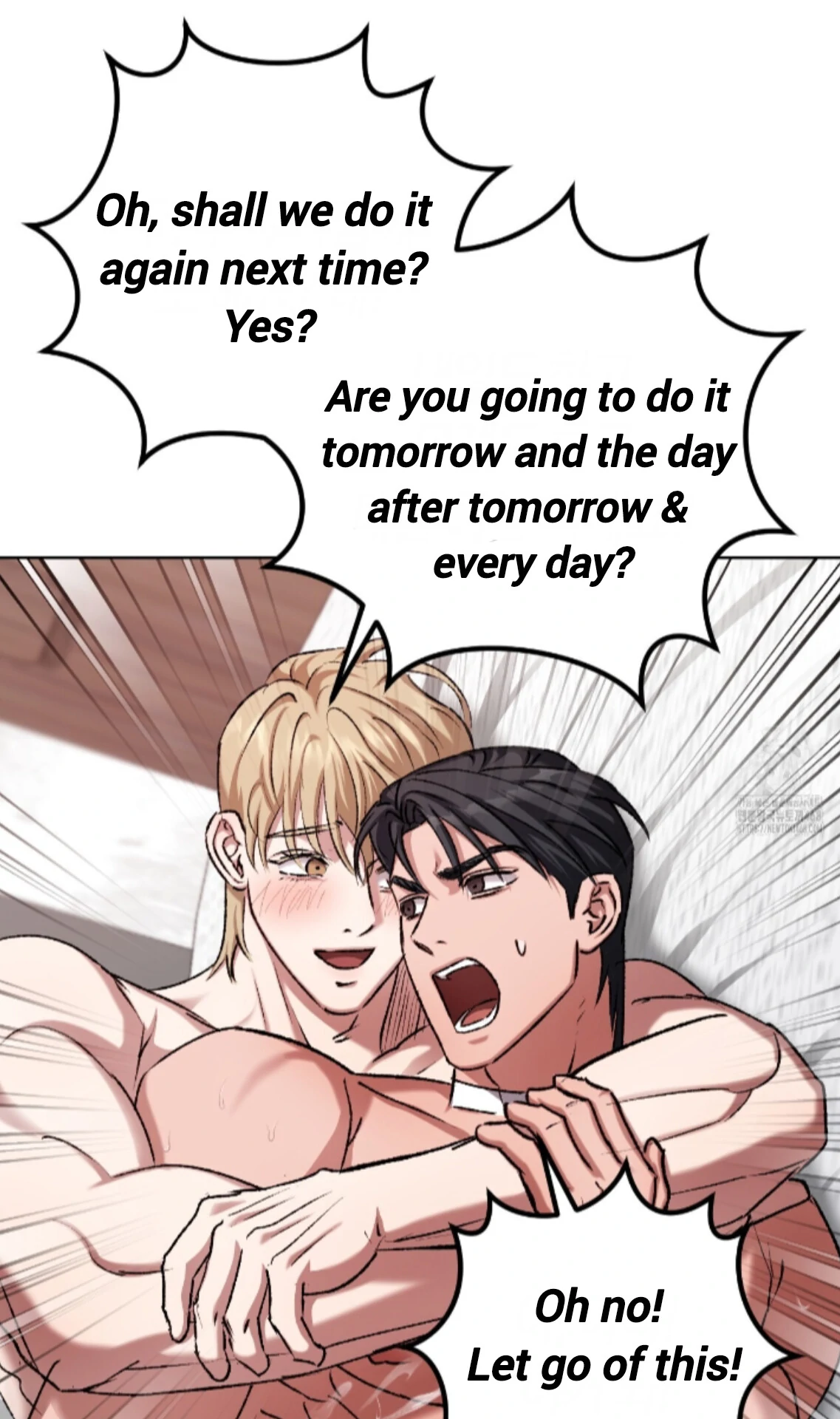 Baby’s so scary Chapter 23 - Page 38 in English