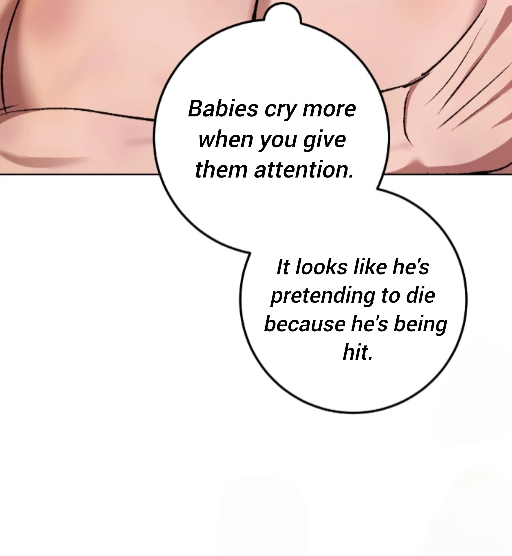Baby’s so scary Chapter 25 - Page 81 in English