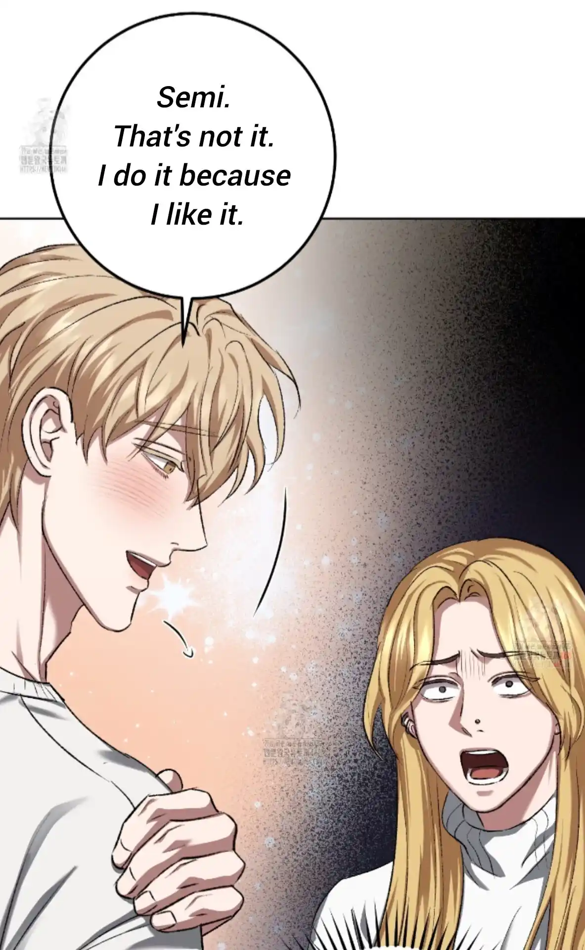 Baby’s so scary Chapter 27 - Page 58 in English
