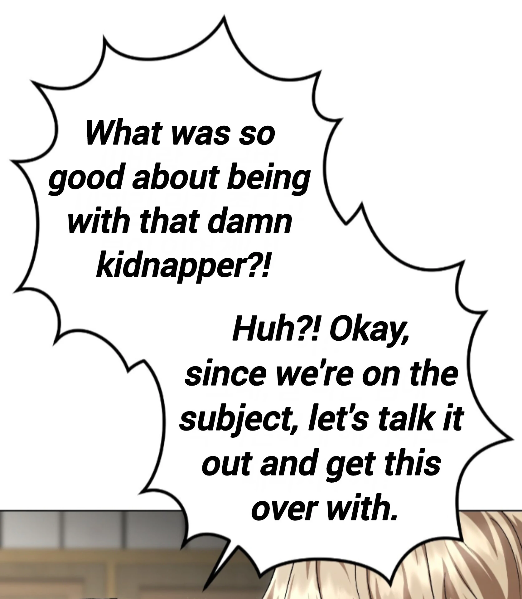 Baby’s so scary Chapter 36 - Page 27 in English