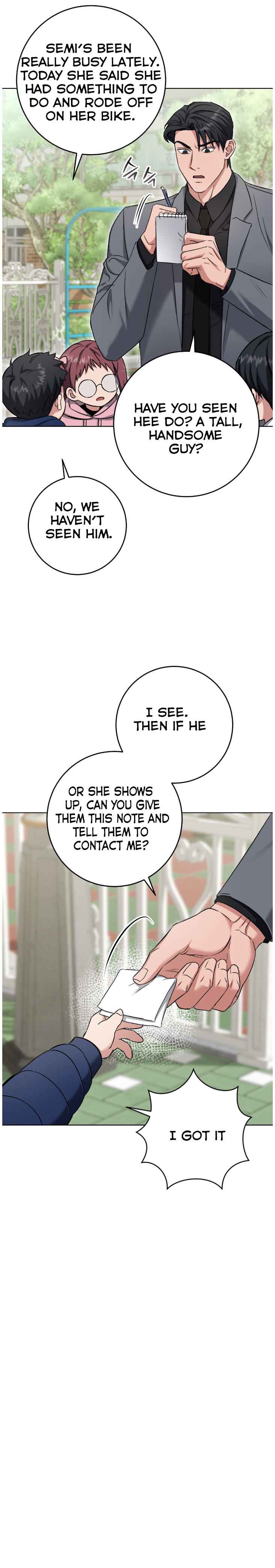 Baby’s so scary Chapter 37 - Page 9 in English