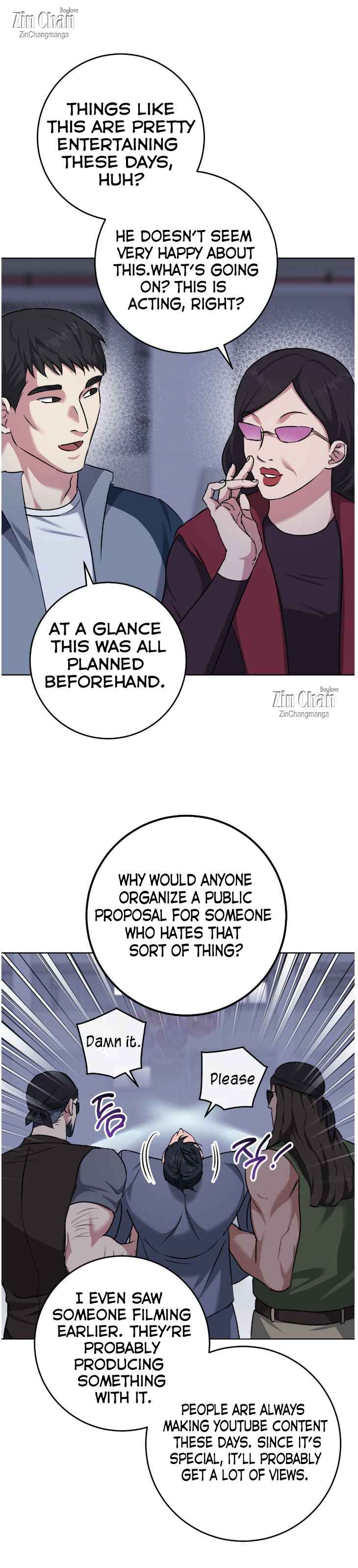 Baby’s so scary Chapter 38 - Page 8 in English