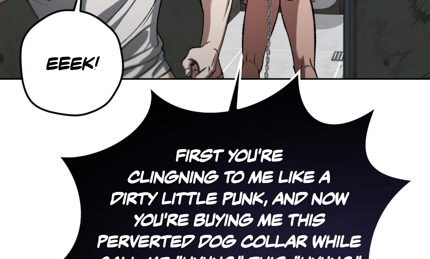 Baby’s so scary Chapter 5 - Page 116 in English