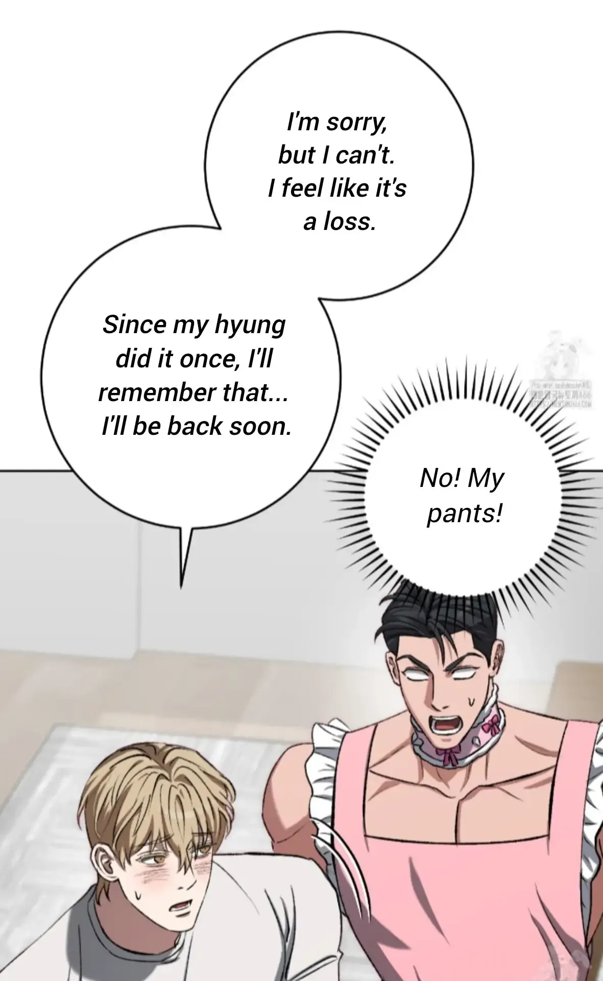 Baby’s so scary Chapter 8 - Page 32 in English