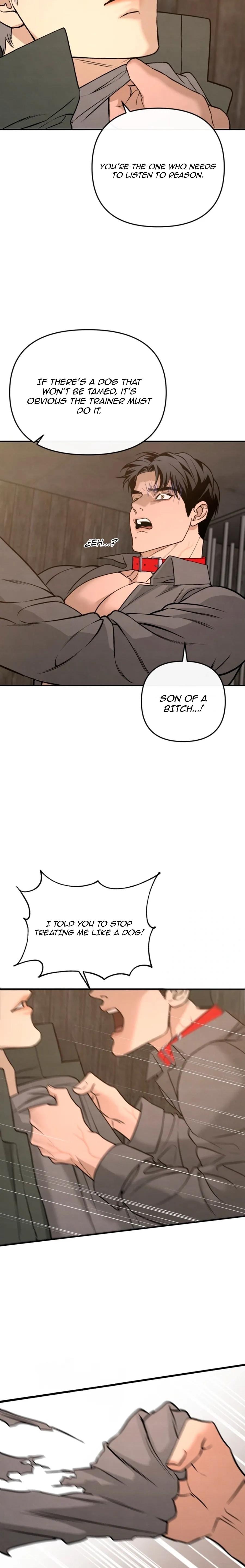 Read Taming the Alpha Dog Manga Online Free – Dark BL, Psychological Drama & Power Play Chapter 6.5 - Page 8 in English