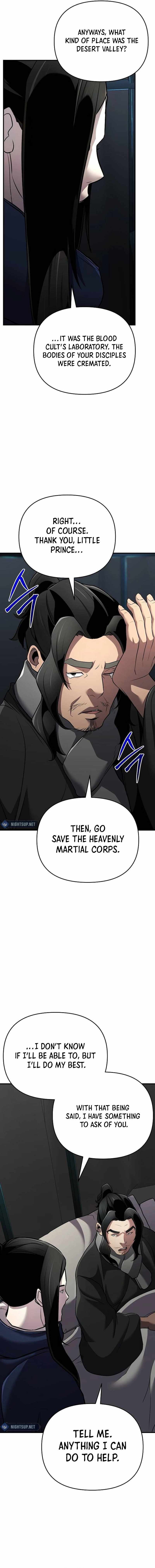 The Mysterious World’s Greatest Martial Artist Little Prince Chapter 71 - Page 22 in English