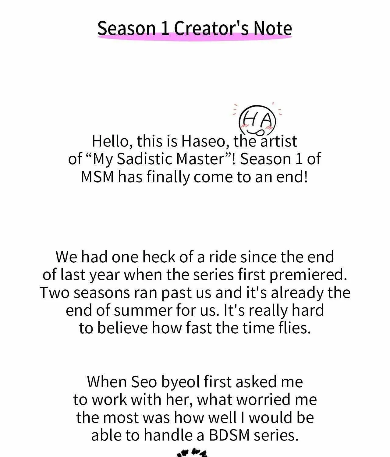 MY SADISTIC MASTER Chapter 42.8 - Page 4 in English