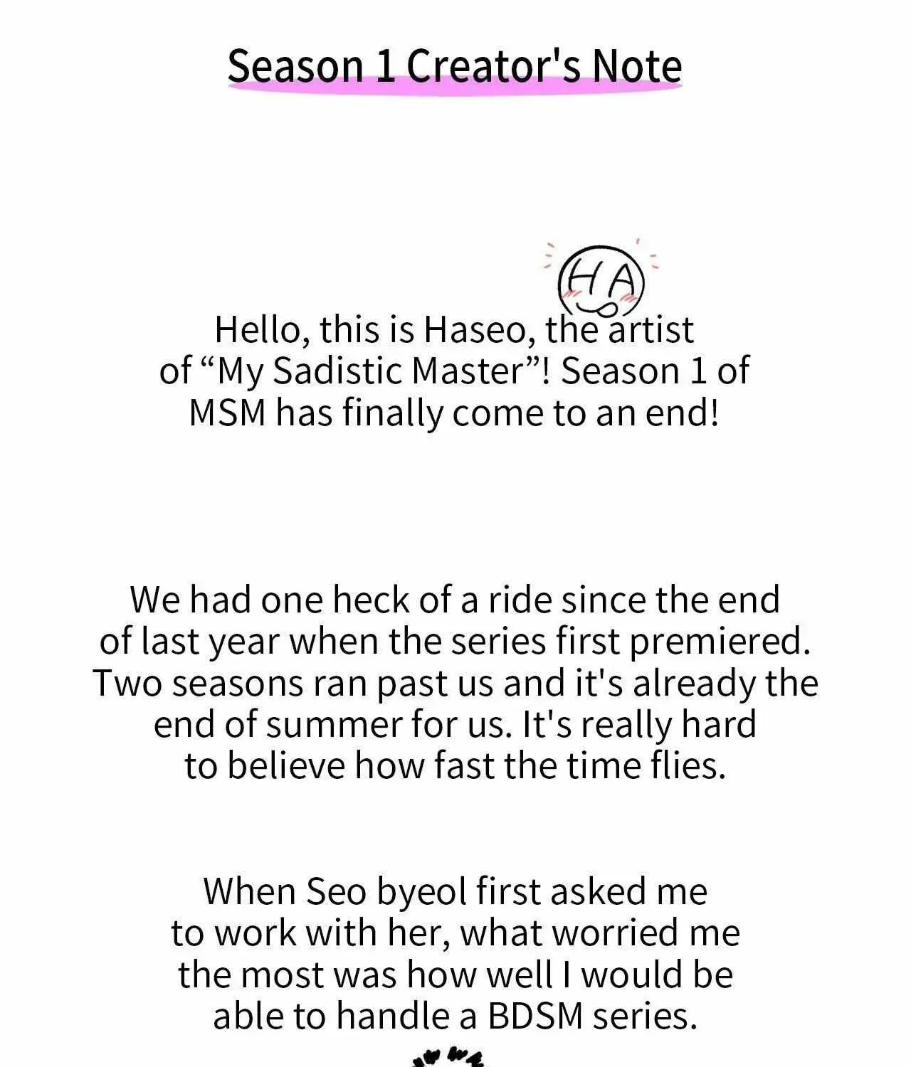 MY SADISTIC MASTER Chapter 43 - Page 4 in English