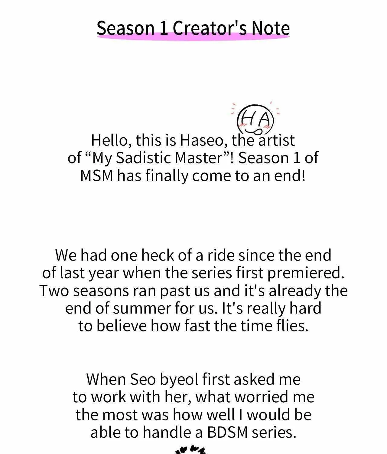 MY SADISTIC MASTER Chapter 44.2 - Page 4 in English