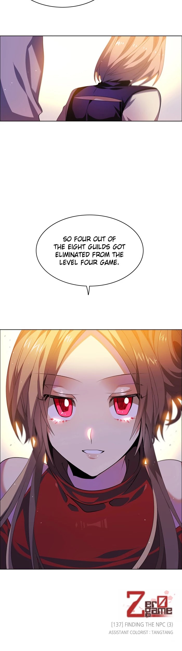 Zero Game Chapter 137 - Page 39 in English