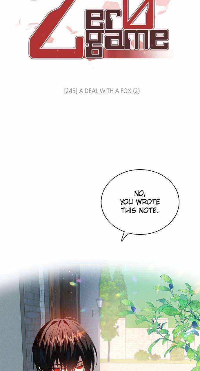 Zero Game Chapter 246 - Page 22 in English