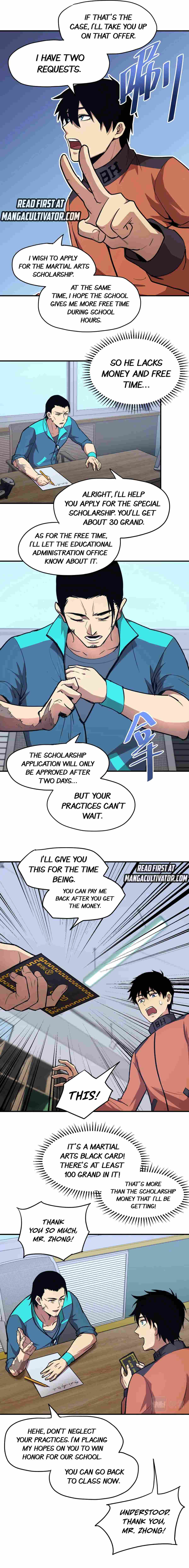 Logging 10,000 Years into the Future (Apex Future Martial Arts) Chapter 4 - Page 14 in English