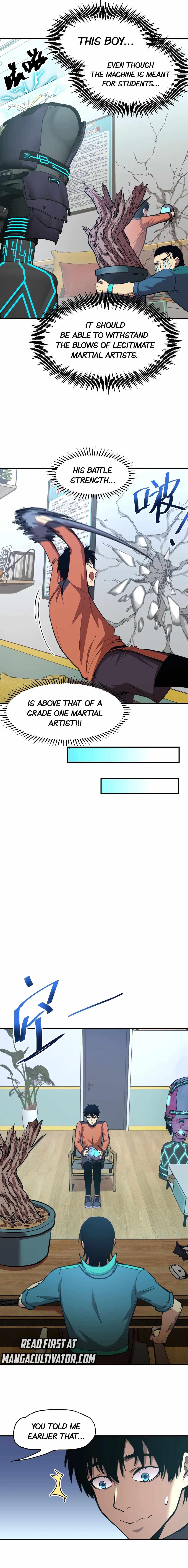 Logging 10,000 Years into the Future (Apex Future Martial Arts) Chapter 4 - Page 9 in English